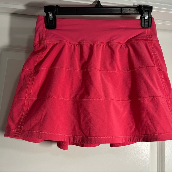 Lululemon Pace Rival Mid-Rise Skirt-Lip Gloss-Size 2 - Picture 3 of 5
